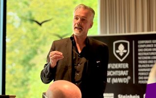 Dr. Stefan Groß-Selbeck spricht auf den Starnberger See Gesprächen 24 der Steinbeis Augsburg Business School