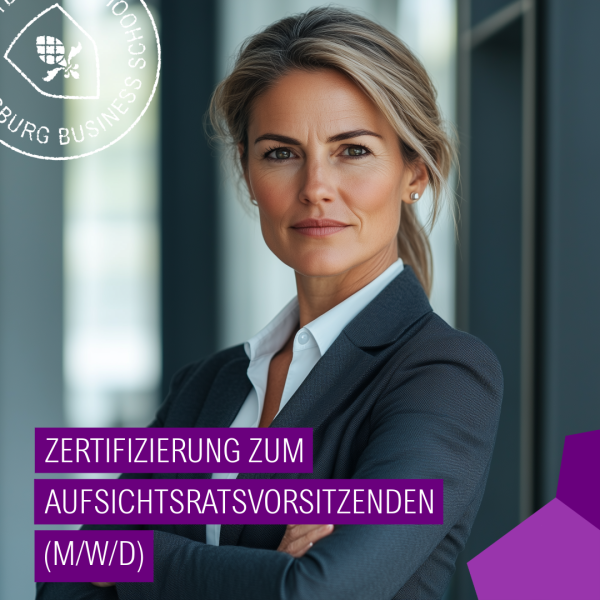 Steinbeis Augsburg Business School Zertifizierung zum Aufsichtsratsvorsitzenden