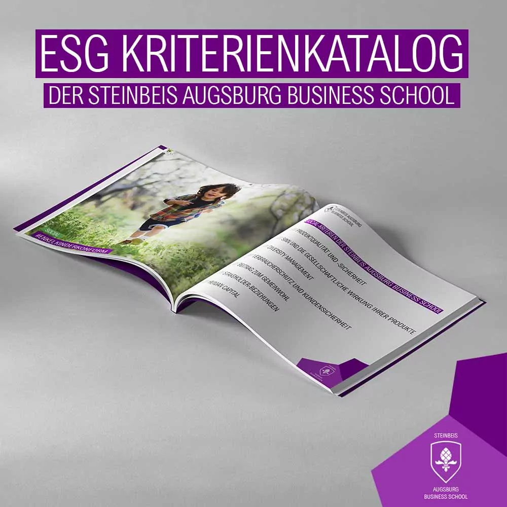 ESG Kriterienkatalog Steinbeis Environmental Social Governance Kriterien ESG Kriterien