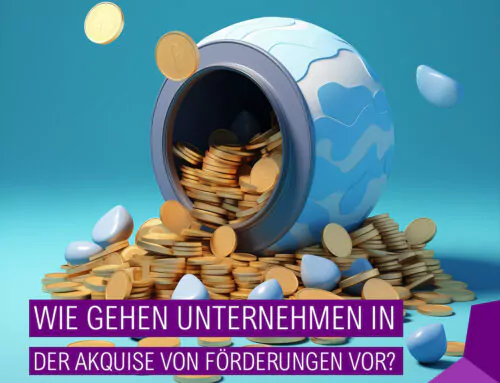 WIE GEHEN UNTERNEHMEN IN DER AKQUISE VON FÖRDERUNGEN VOR?